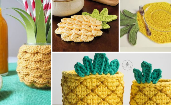 Ananas au crochet- Tuto et Idées