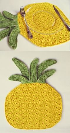 Ananas crochet Tuto Idées 9
