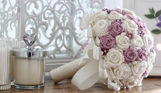 Bouquets Mariée Crochet