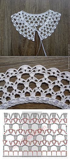Col Dentelle Crochet 1