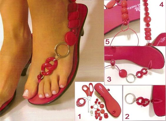Comment customiser sandales 2