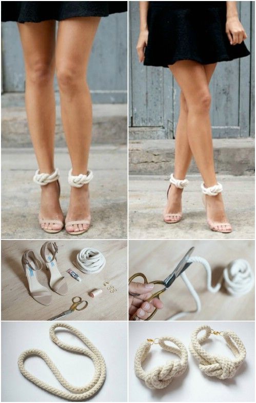 Comment customiser sandales 9