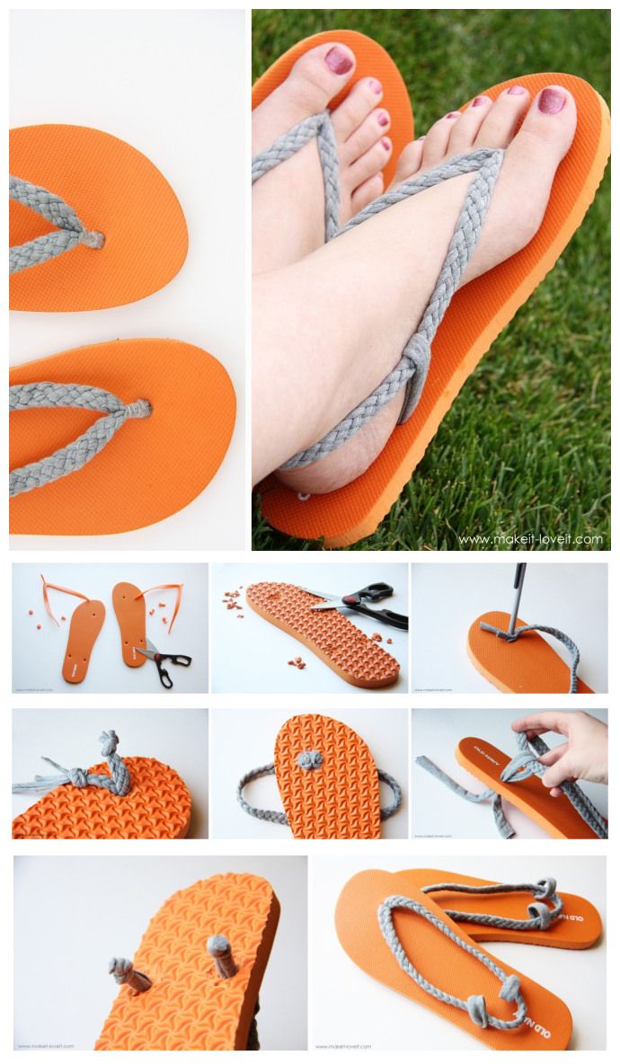 Comment customiser sandales