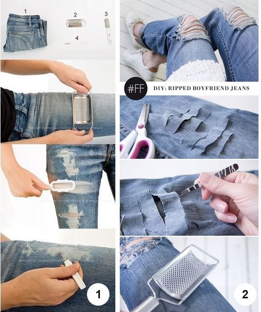 Comment déchirer jeans 2