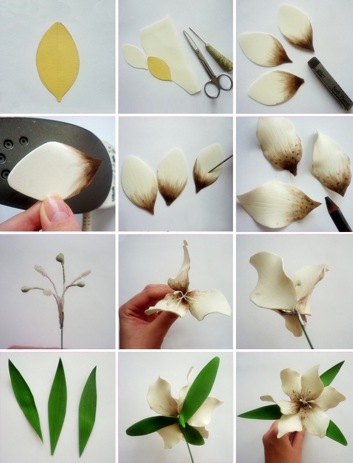 Comment faire fleurs carton mousse 4