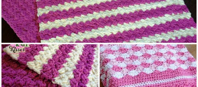 Couverture Pour Bebe Au Crochet Marshmallow Blanket