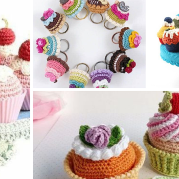 Cupcake au Crochet- Tuto et idées