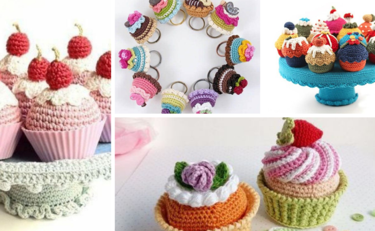 Cupcake au Crochet- Tuto et idées