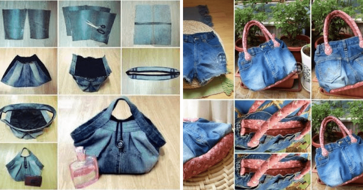 DIY Transformer un jean en sac à main