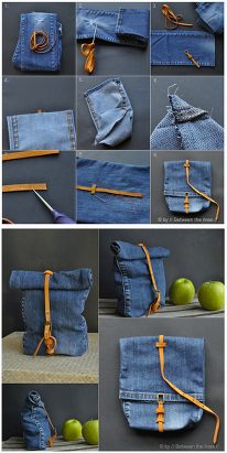 Faire sac avec vieux jeans 6