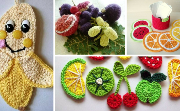10 Idées de Petits Fruits au Crochet