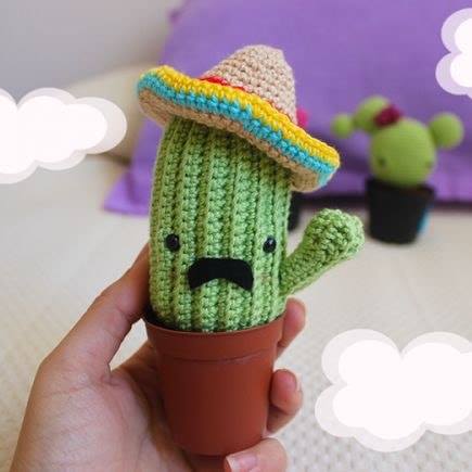 Idées Cactus Crochet 2
