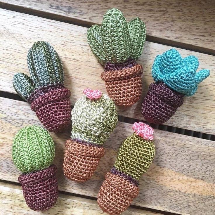 Idées Cactus Crochet 9