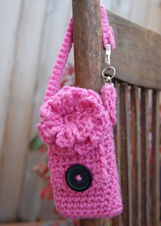 Idées etui téléphone portable Crochet 7