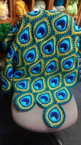 Modèles Paon Crochet 2