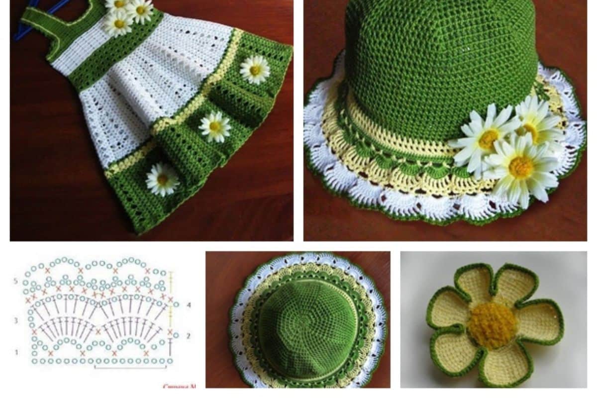 Patron de Chapeau pour Fille 5