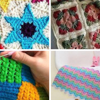 Plaids Au Crochet- Tuto et Idées