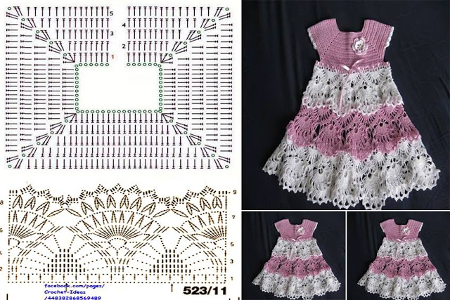 Robes Crochet Modèles Grille 11