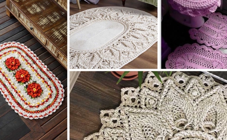 Tapis Crochet Ovale – Idées et Tutoriels