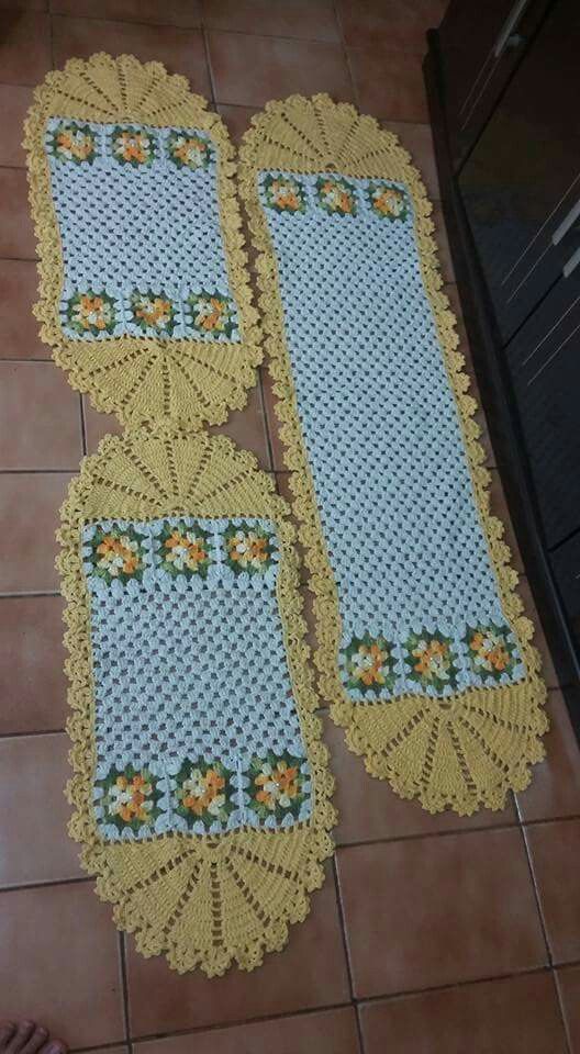 Tapis cuisine crochet ´15