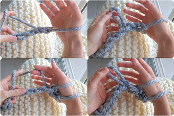 Tricoter Avec les Bras