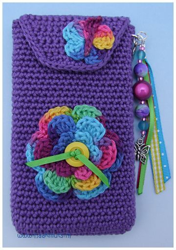 Tuto Etui t%C3%A9l%C3%A9phone portable crochet 4
