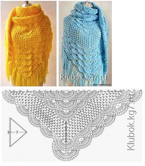 Tutoriel Crochet Beau Châle 6