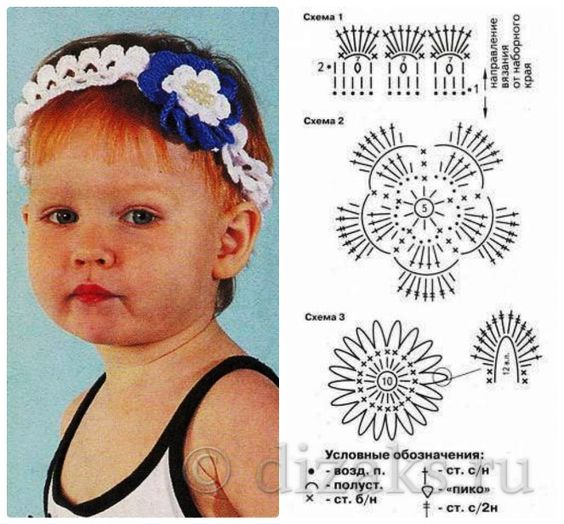 adorable bandeau au crochet pour les styles enfants 2