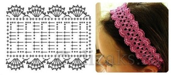 adorable bandeau au crochet pour les styles enfants 3