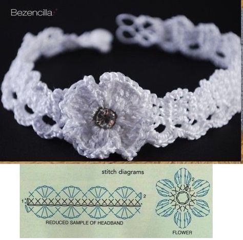 adorable bandeau au crochet pour les styles enfants 5