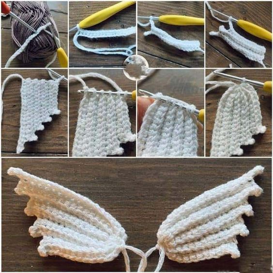 ailes ange au crochet 3