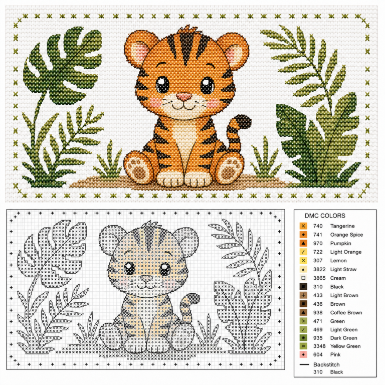 animaux de la jungle en point de