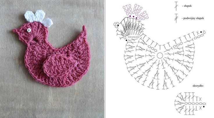 appliques de paques au crochet 3