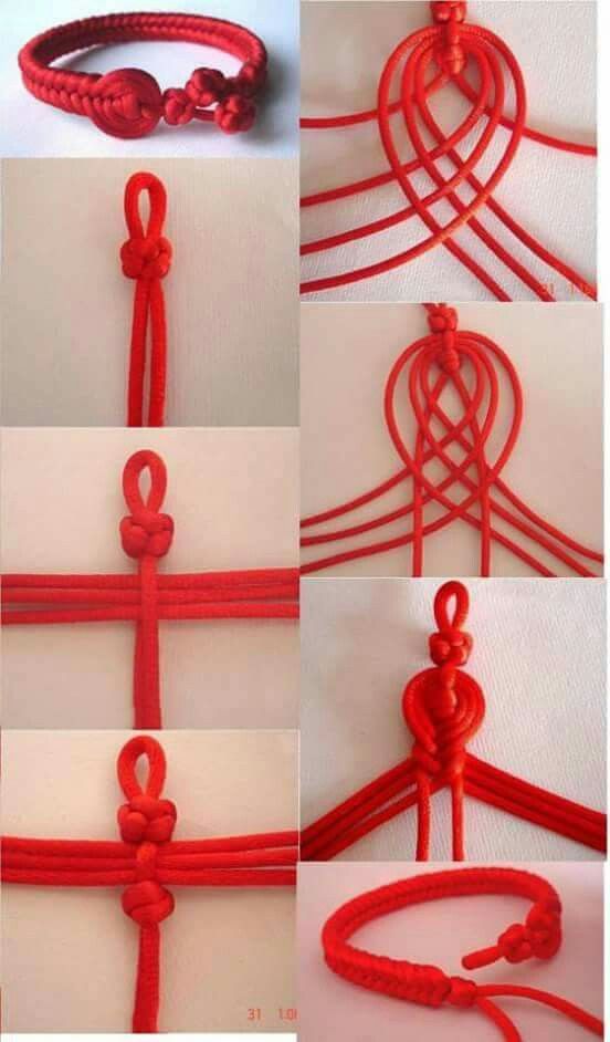 apprendre a faire le noeud chinois 5