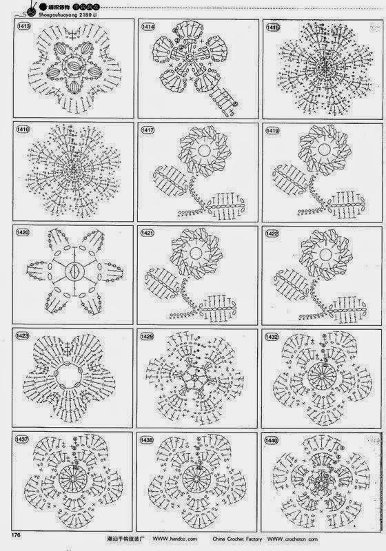 arbre printanier aux fleurs au crochet creation diy 8