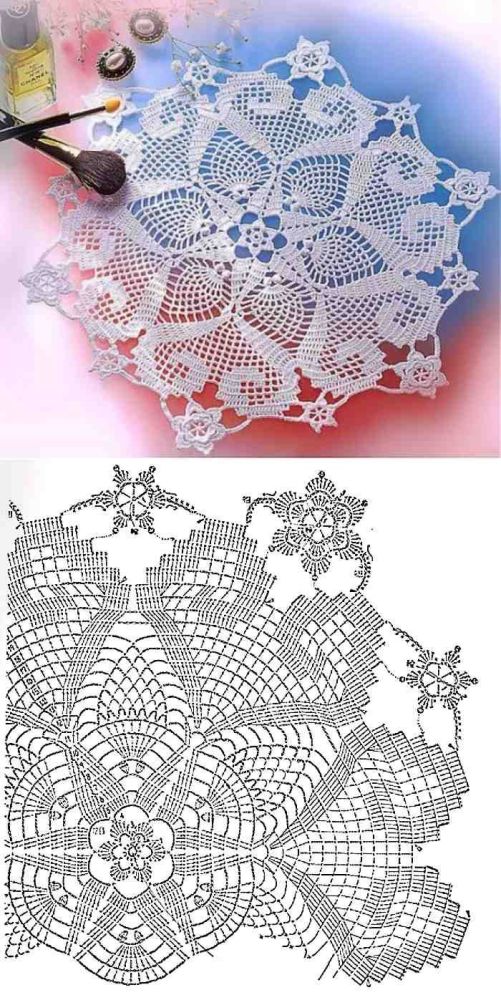 belles nappes au crochet 1
