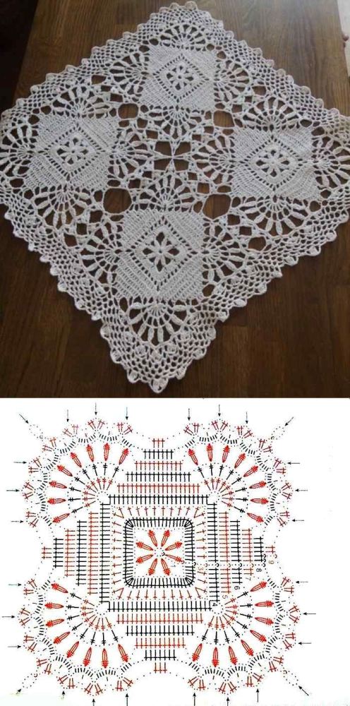 belles nappes au crochet 3