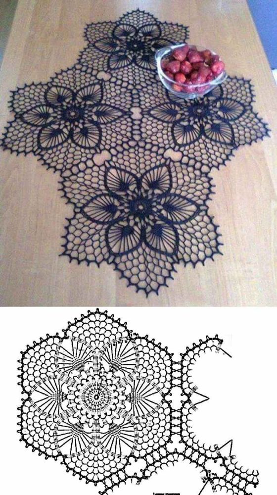 belles nappes au crochet 4