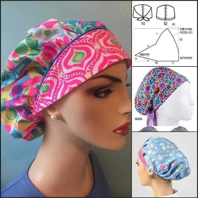 bonnet de chef en tissu facile a realiser 2