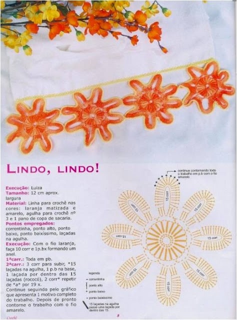 bords en crochet pour serviettes 2