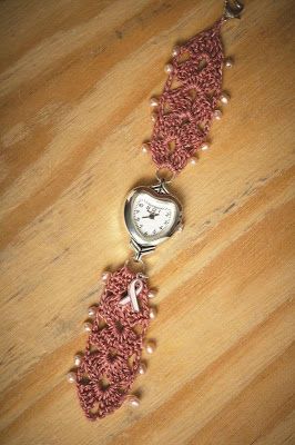 bracelet de montre au crochet 5