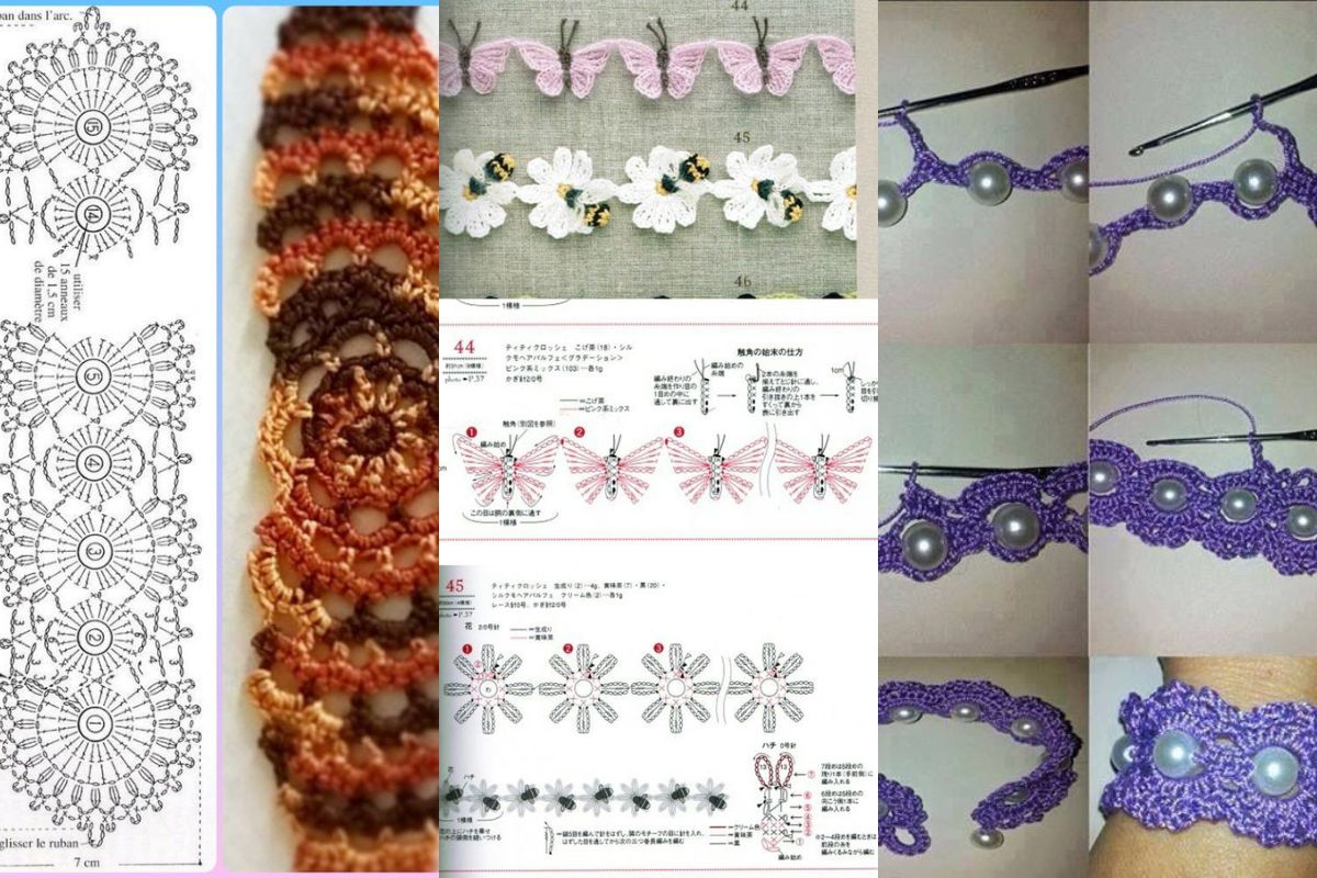 bracelets au crochet pour automne 10