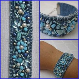 bracelets en jeans 4
