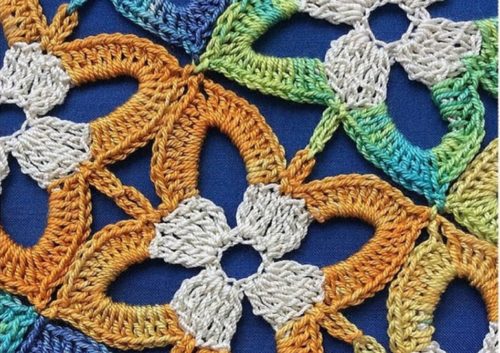 carre de fleurs au crochet original 1