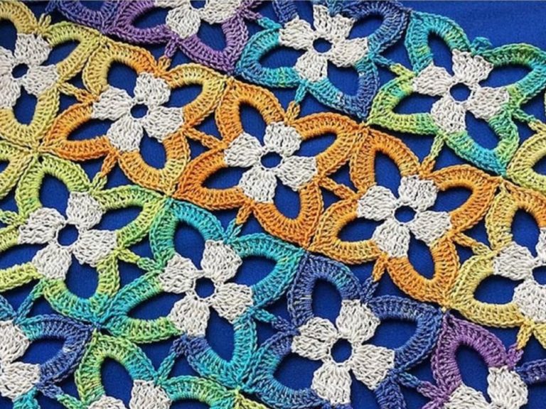 carre de fleurs au crochet original 4