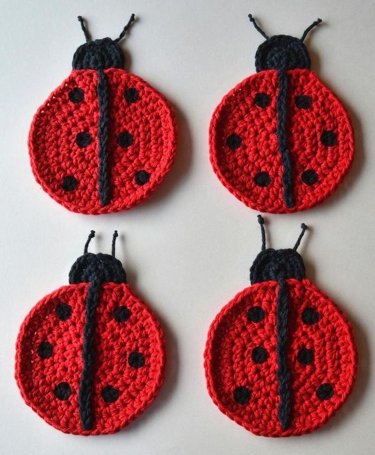 coccinelles au crochet 5