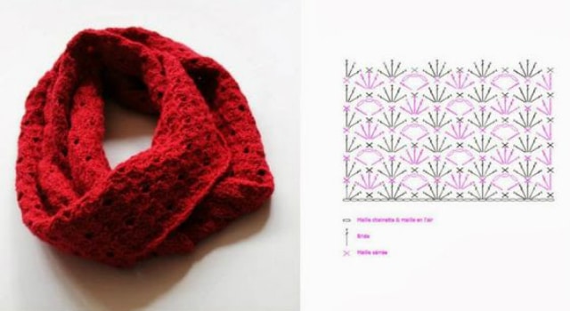 col au crochet tutoriel diagrammes 1