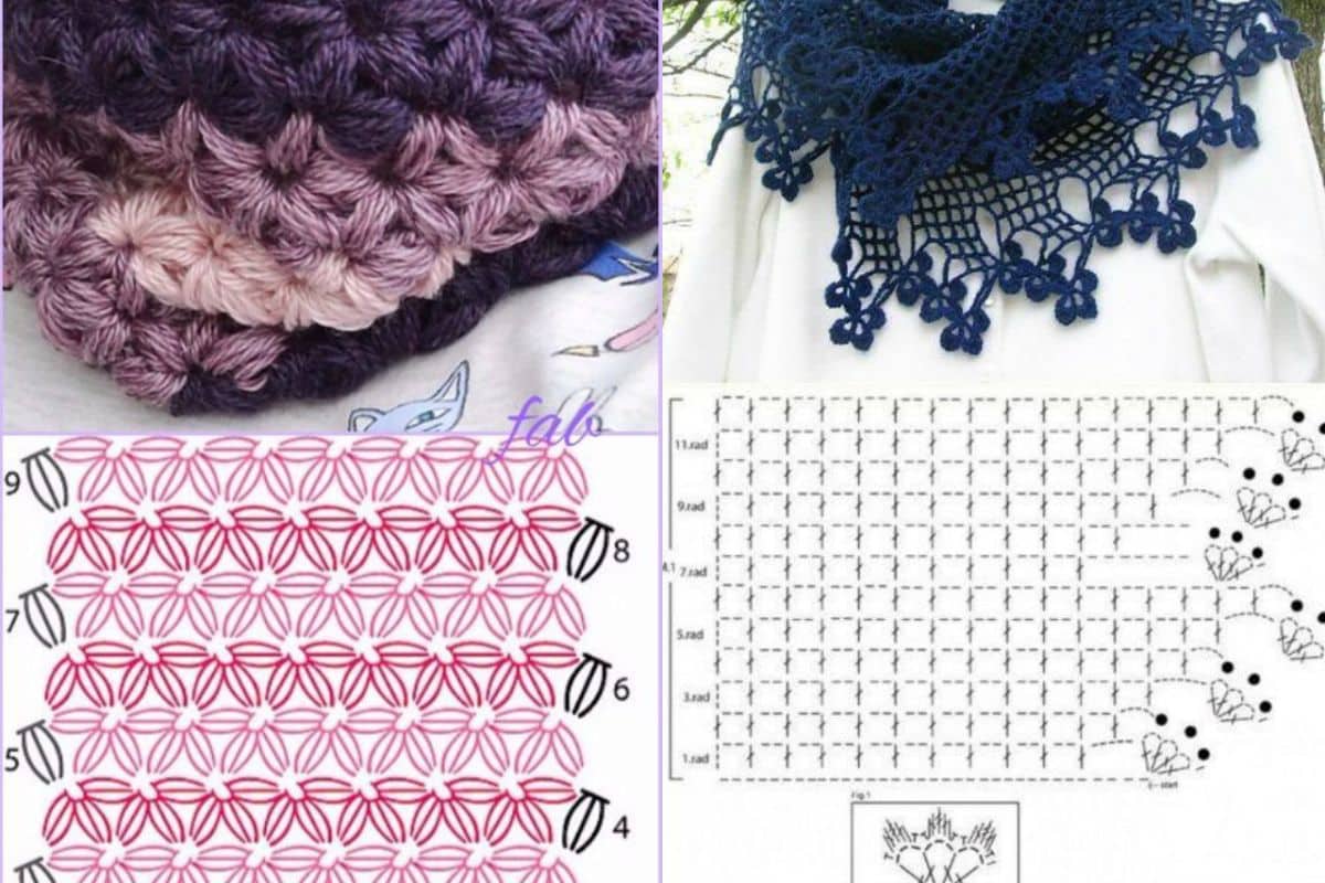 col au crochet tutoriel diagrammes 2