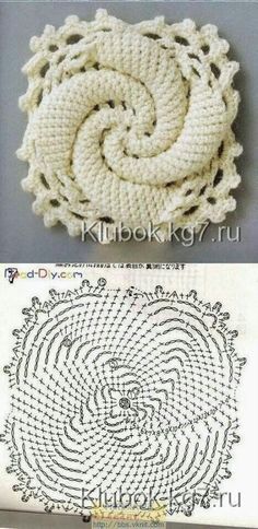 comment crocheter un magnifique carre spirale 5
