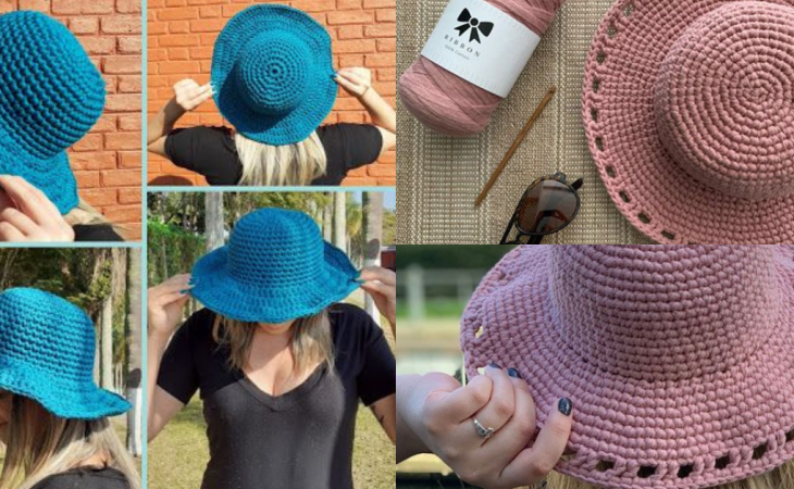 Comment faire un Joli chapeau d’été au crochet